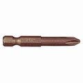 Midwest Fastener 1/4" x 2" #2 Phillips Power Bits 50PK 52051